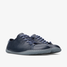 Camper Peu Mens Casual Shoes US-12432 Navy Discount USA